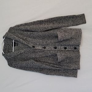 Forever21 Gray Winter Button Up Cardigan